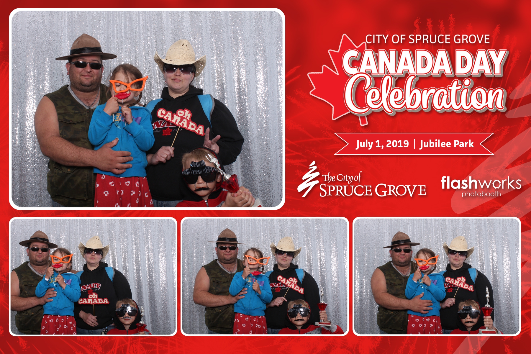 City of Spruce Grove Canada Day | View more photos from the event at gallery.flashworksphotobooth.com/u/FlashworksPhotoboothInc/City-of-Spruce-Grove-Canada-Day